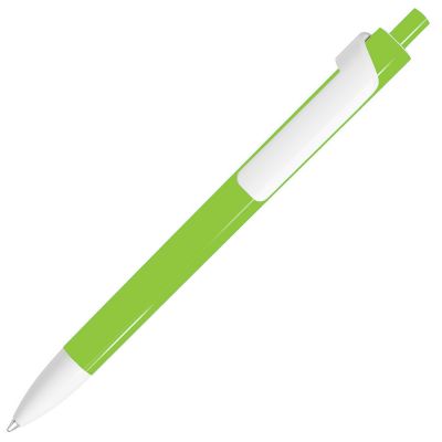 HG1701511308 Lecce Pen. FORTE, ручка шариковая, зеленое яблоко/белый, пластик