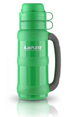 LP1T-GRN6 LaPlaya. Термос со стеклянной колбой LaPlaya Traditional 35-50, light-green