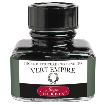 HB23021613 Herbin. Чернила в банке Herbin,  30 мл, Vert empire Темно-зеленый