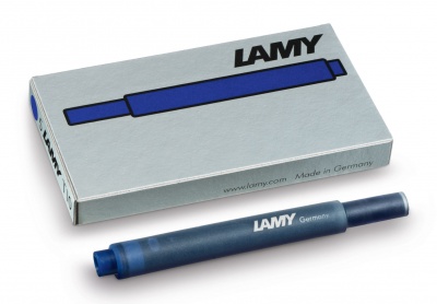 LM1610655 Lamy Комплектующие. Картриджи для перьевой ручки Lamy T10, Сине-черный, 5 шт.