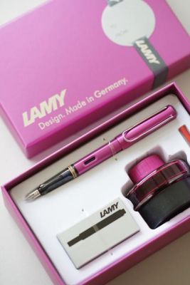 LM10102148 Lamy Al-Star. Подарочный набор: Перьевая ручка Lamy Al-star, Ярко-розовый с чернилами