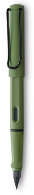 LM210511027 Lamy Safari. Ручка перьевая Lamy 041 safari, Оливковый (Savannah Green), EF