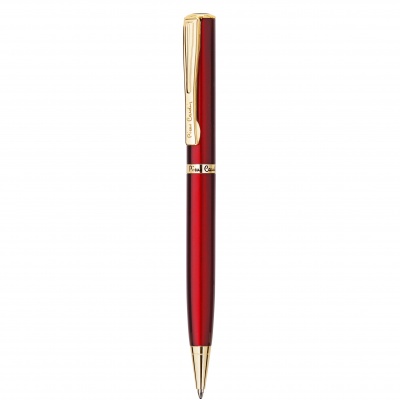 PC1B-MLT62 Pierre Cardin ECO. Ручка шариковая Pierre Cardin ECO, цвет  - красный металлик. Упаковка Е.