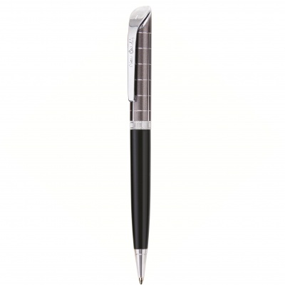 PC1B-MLT111 Pierre Cardin GAMME. Ручка шариковая Pierre Cardin GAMME. Цвет - черный и серый. Упаковка Е или Е-1.