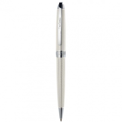 PC1B-MLT186 Pierre Cardin Knight. Ручка шариковая Pierre Cardin PROGRESS, цвет - перламутровый белый. Упаковка В.