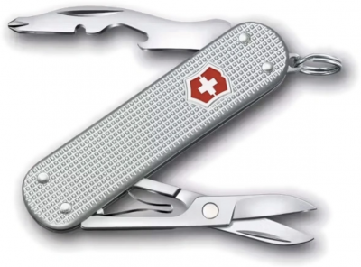 VX2511201 Victorinox Companion S Alox. Мультитул Victorinox Companion S Alox  58мм 5функц. серебристый карт.коробка