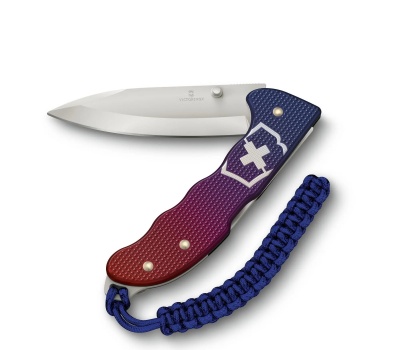 VX2108232 Victorinox Alox. Нож перочинный Victorinox Evoke Alox Blue & Red