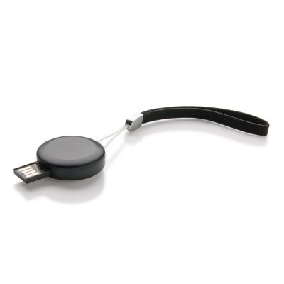 XI170190331 USB флешка Round 8 ГБ, черный