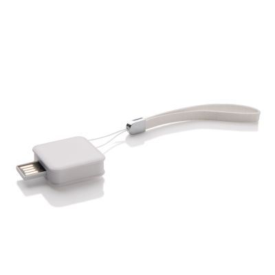 XI170190338 USB флешка Square 8 ГБ, белый