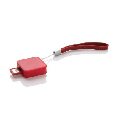 XI170190339 USB флешка Square 8 ГБ, красный