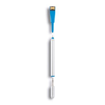 XI15118760 XD Design. Ручка-стилус Point | 03 с флешкой на 4 ГБ, лазерной указкой и менеджером презентаций., синий