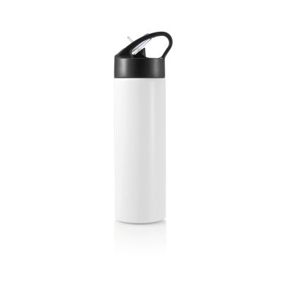 XI113615 XD Design. Спортивная бутылка для воды с трубочкой, 450 мл, белый