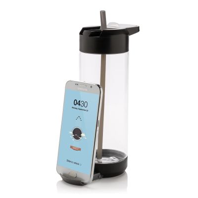 XI17019034 Бутылка для воды Tritan с подставкой для мобильного телефона