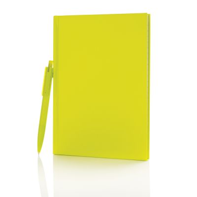 XI170190311 Набор: блокнот для записей формата А5 и ручка X3, зеленый