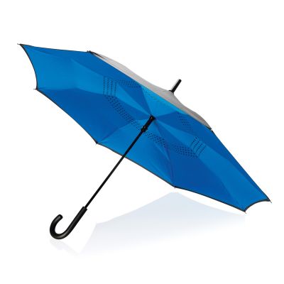 XI170190158 XD Collection. Механический двусторонний зонт d115 см, синий