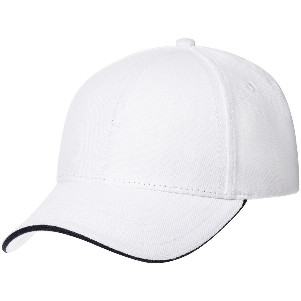 PS171025321 Molti. Бейсболка Spiker, белая с темно-синим