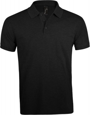 PS15118535 Sol&#39;s. Рубашка поло мужская PRIME MEN 200 черная, размер 5XL