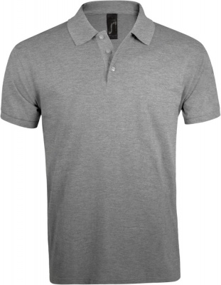 PS15118598 Sol&#39;s. Рубашка поло мужская PRIME MEN 200 серый меланж, размер 5XL