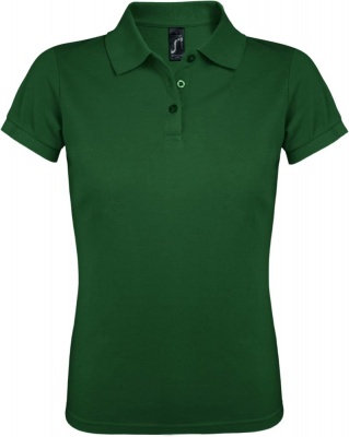 PS15118655 Sol&#39;s. Рубашка поло женская PRIME WOMEN 200 темно-зеленая, размер S
