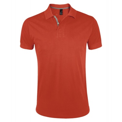 PS151181840 Sol&#39;s. Рубашка поло мужская PORTLAND MEN 200 оранжевая, размер 3XL