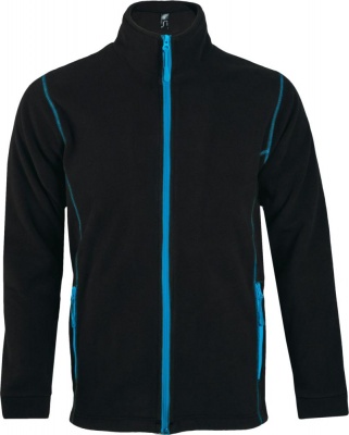 PS15118410 Sol&#39;s. Куртка мужская NOVA MEN 200 черная с ярко-голубым, размер 3XL