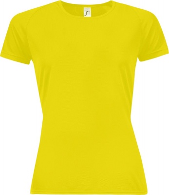 PS15118960 Sol&#39;s. Футболка женская SPORTY WOMEN 140 желтый неон, размер S
