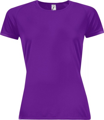 PS15118923 Sol&#39;s. Футболка женская SPORTY WOMEN 140 темно-фиолетовая, размер L