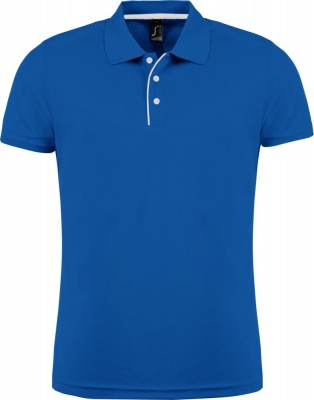 PS2002297 Sol&#39;s. Рубашка поло мужская PERFORMER MEN 180 ярко-синяя, размер 3XL