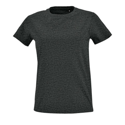 PS183070510 Sol&#39;s. Футболка женская IMPERIAL FIT WOMEN черный меланж, размер XL