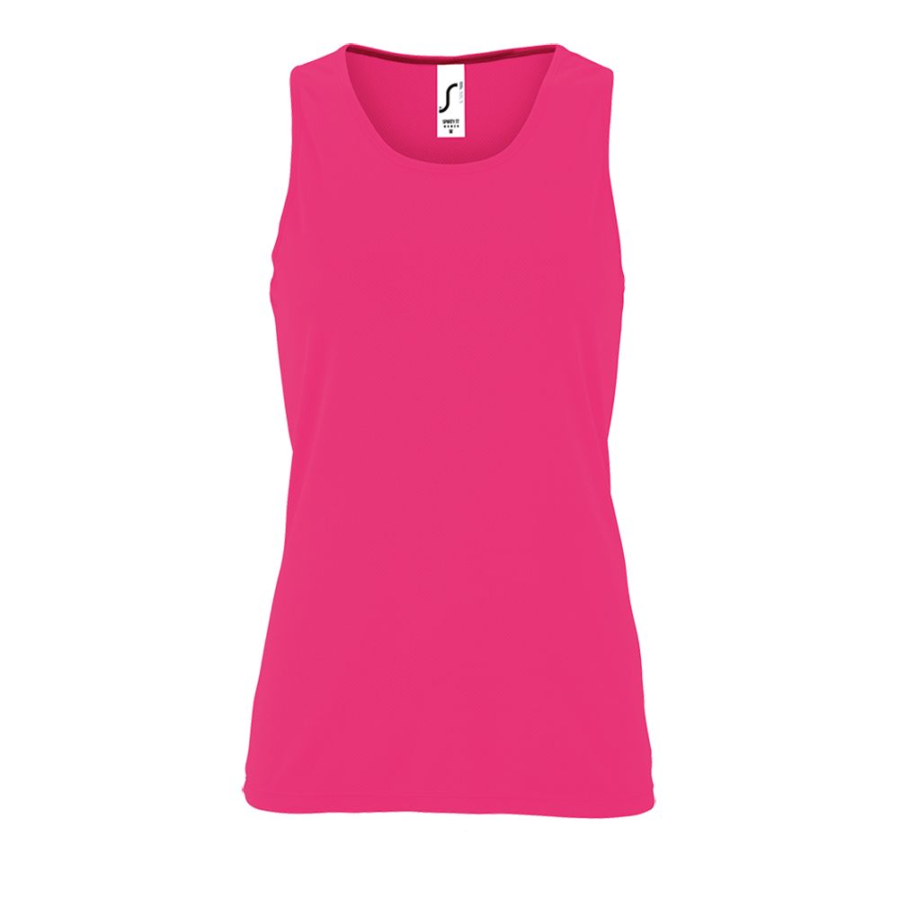 PS240826248 Sol&#39;s. Майка женская Sporty TT Women, розовый неон