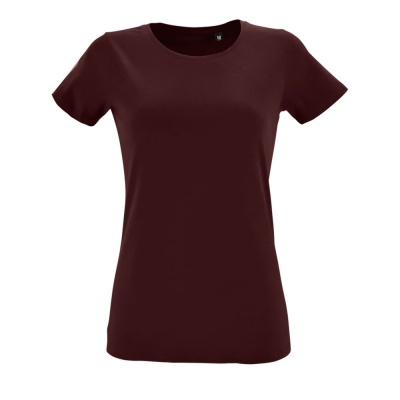 PS2102081673 Sol&#39;s. Футболка женская Regent Fit Women, темно-бордовая