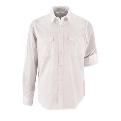 PS183070566 Sol&#39;s. Рубашка мужская BURMA MEN белая, размер S