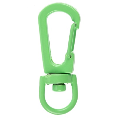 PS240826677 Застежка-карабин Snap Hook, S, зеленый неон