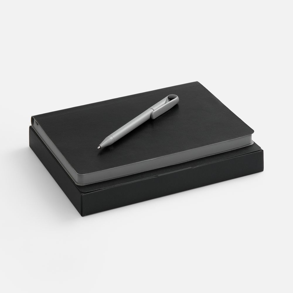 PS1710255194 Набор Doppio, черный с серым