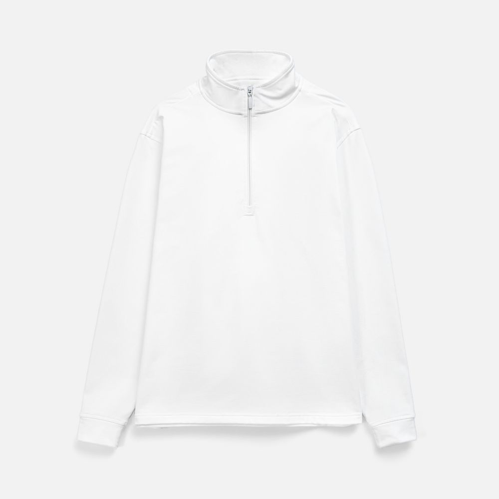 PS1710253167 Molti Morfiss. Свитшот на молнии Morfiss, белый