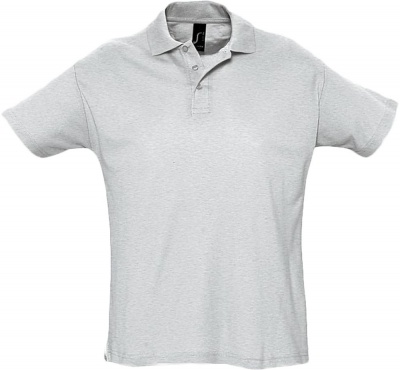 PS1701024205 Sol&#39;s. Рубашка поло мужская SUMMER 170, светло-серый меланж