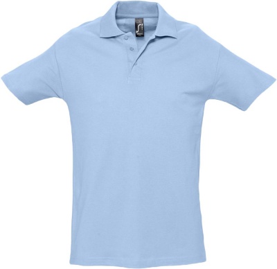 PS1701024166 Sol&#39;s. Рубашка поло мужская SPRING 210, голубая