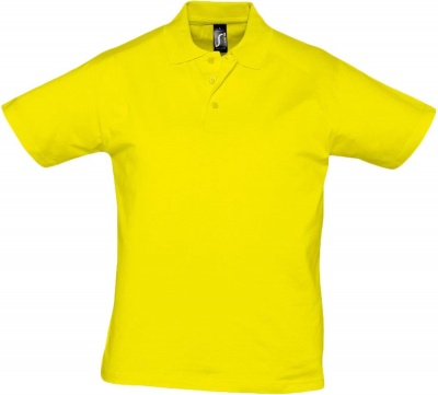 PS1701024088 Sol&#39;s. Рубашка поло мужская Prescott Men 170, желтая (лимонная)