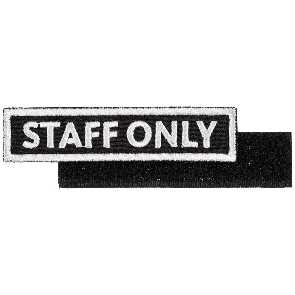 PS2408233739 сделано в России Industry. Шеврон на липучке Staff Only