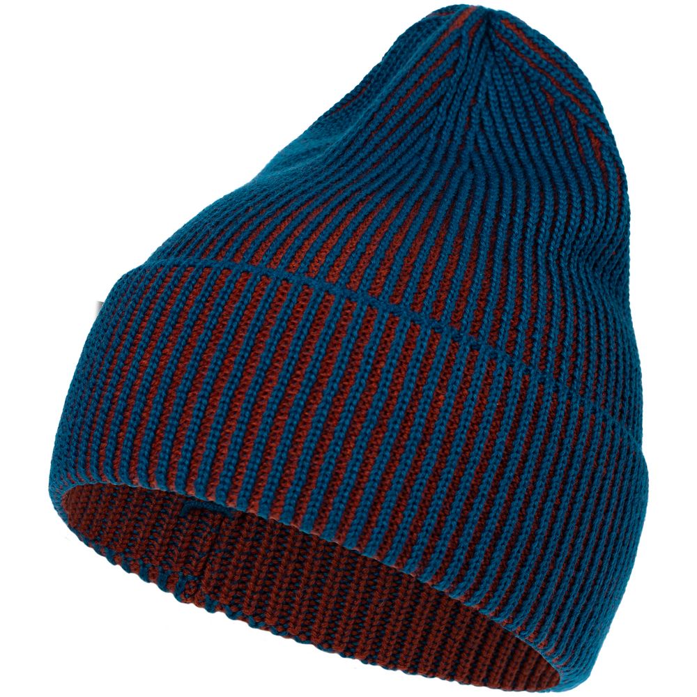 PS2408232977 Sherst. Шапка Nobilis, бирюзовая с терракотовым