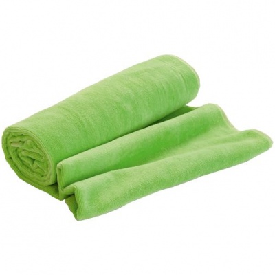 PS2011097 Пляжное полотенце в сумке SoaKing, зеленое