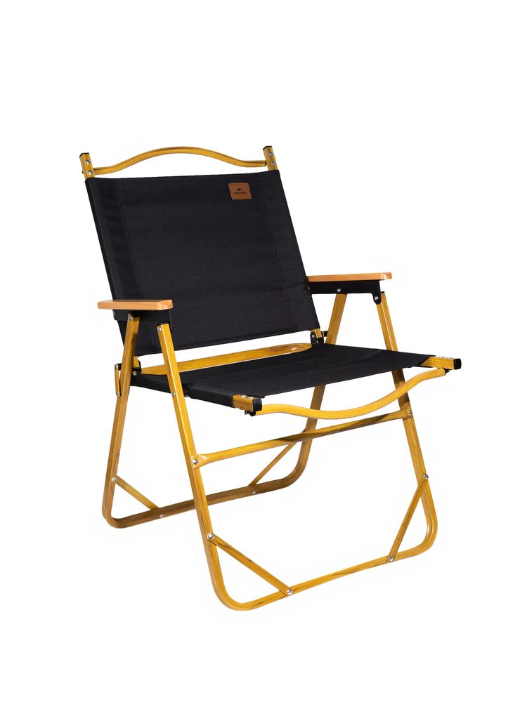 PS1710255312 Naturehike. Стул MW02 складной, черный, светлое дерево