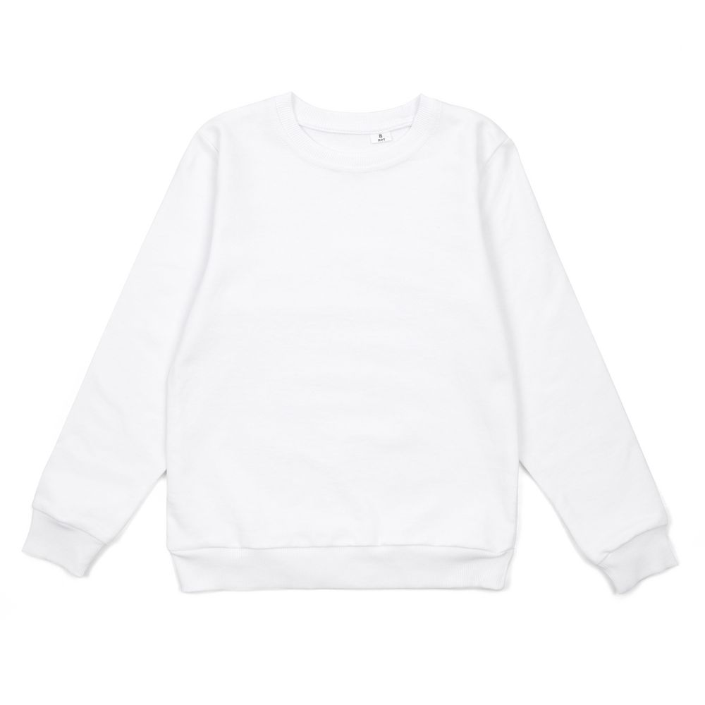 PS240823834 Свитшот детский Simpler, белый, 6 лет
