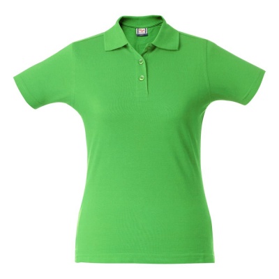 PS1701023829 James Harvest. Рубашка поло женская SURF LADY, зеленое яблоко