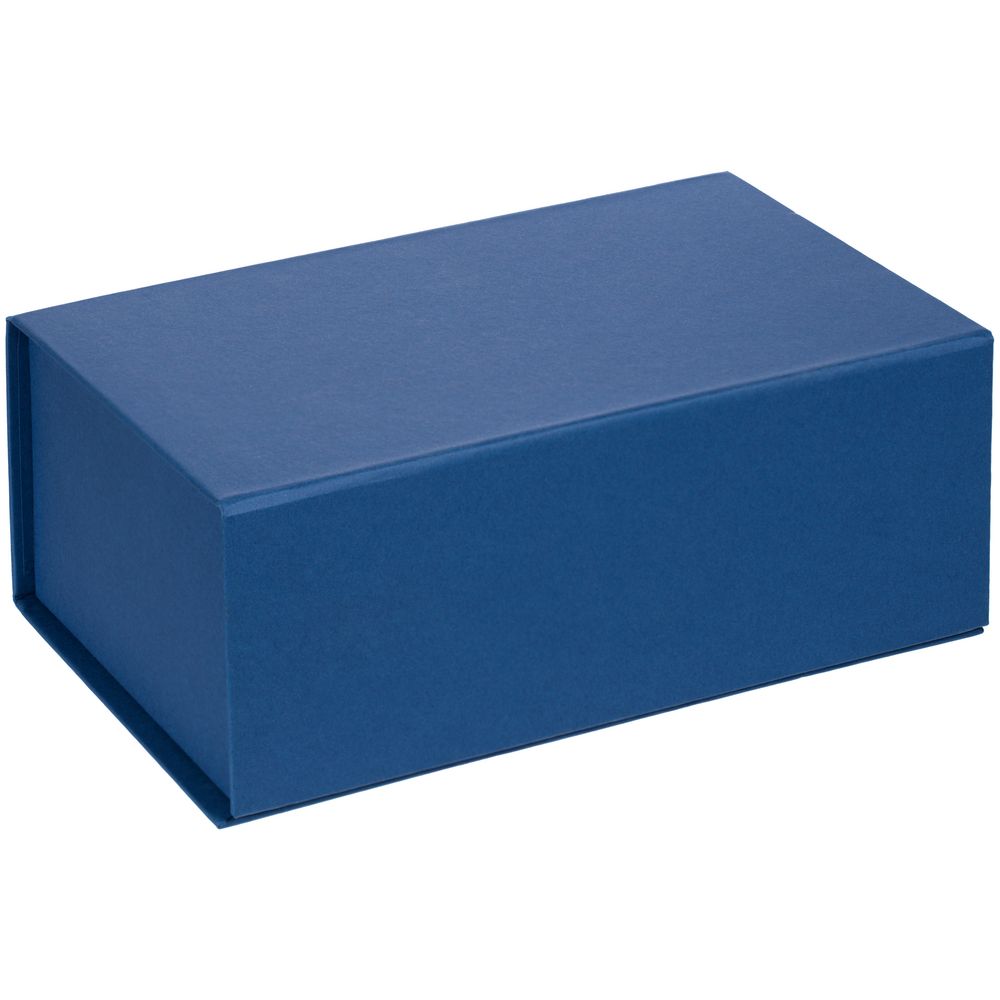PS2408234306 сделано в России. Коробка LumiBox, синяя матовая