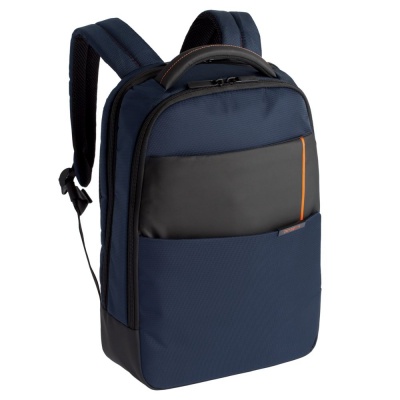 PS171031357 Samsonite. Рюкзак для ноутбука Qibyte Laptop Backpack, синий с черными вставками