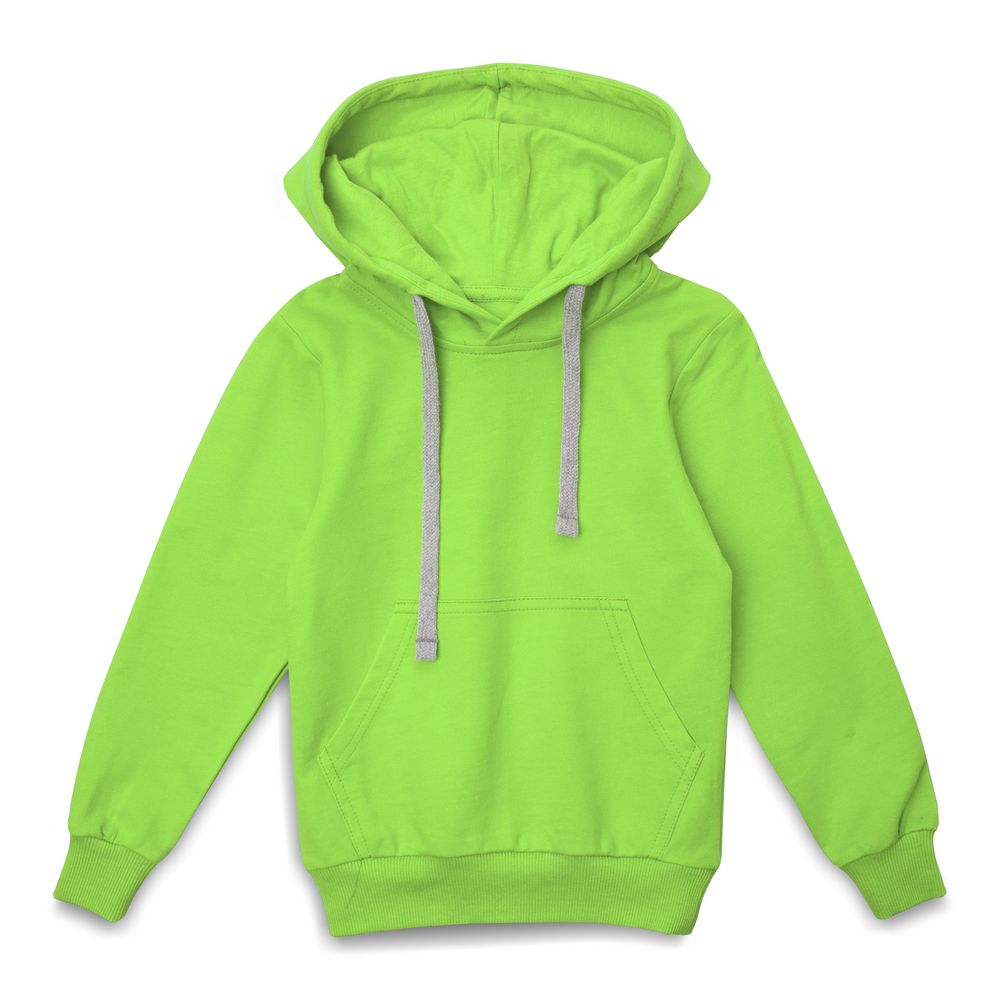 PS2408235655 Molti. Толстовка с капюшоном детская Kirenga Kids, зеленое яблоко