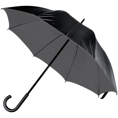 PS2203155167 Зонт-трость Downtown, черный с серым
