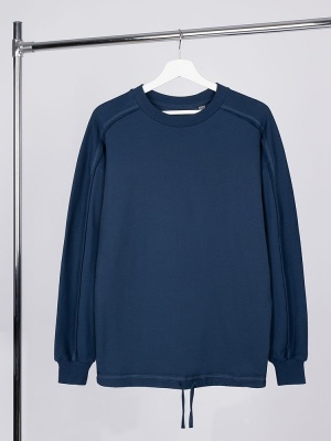 PS171025727 Manevr Vozduh. Свитшот унисекс Vozduh, темно-синий