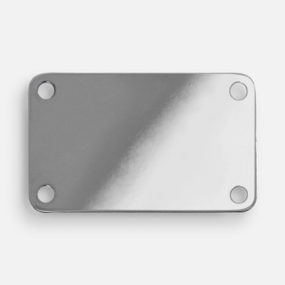 PS1710251106 Шильдик металлический Furo, серебристый глянцевый